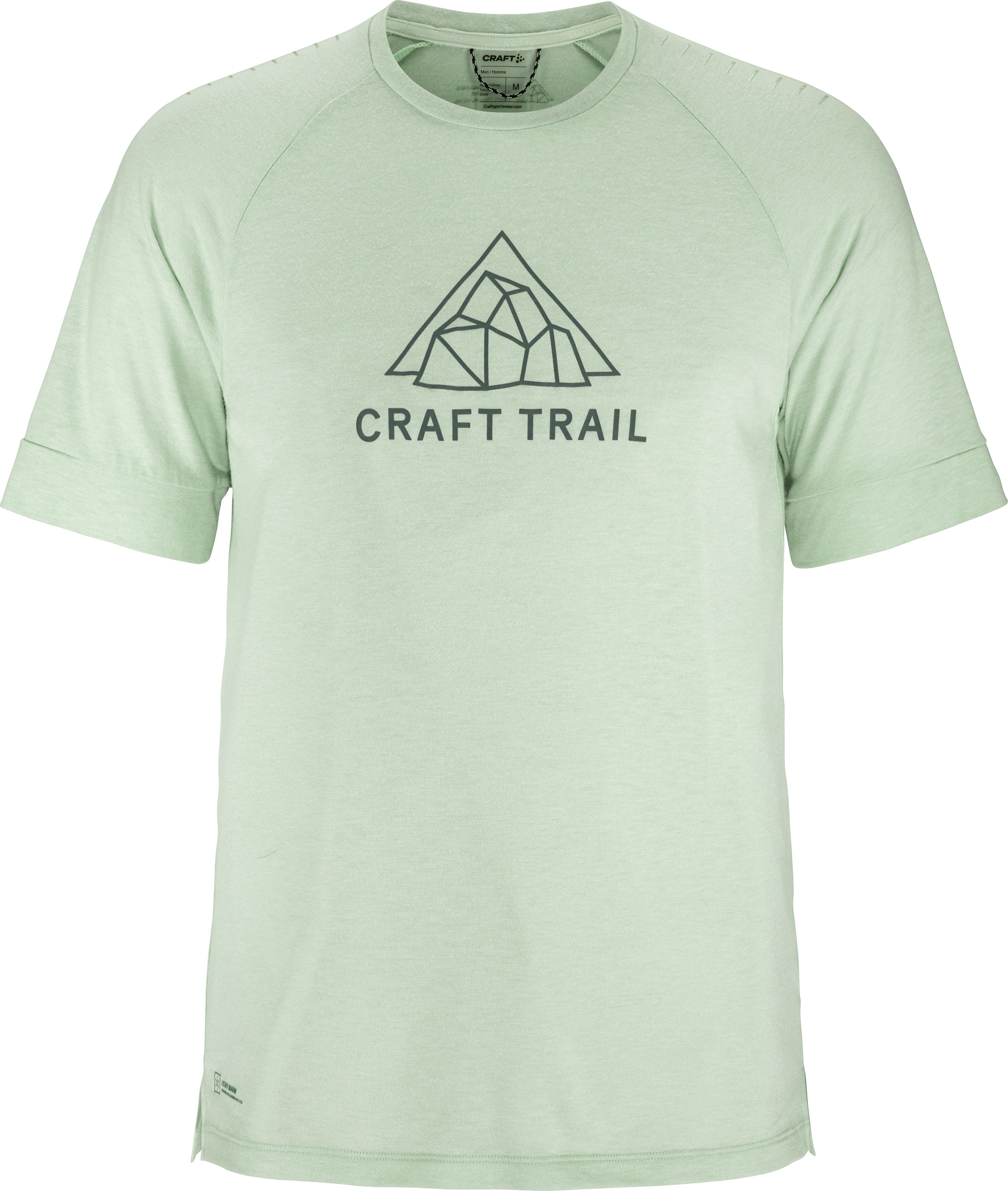 ADV Trail Wool SS Tee Herre Plexi Melange