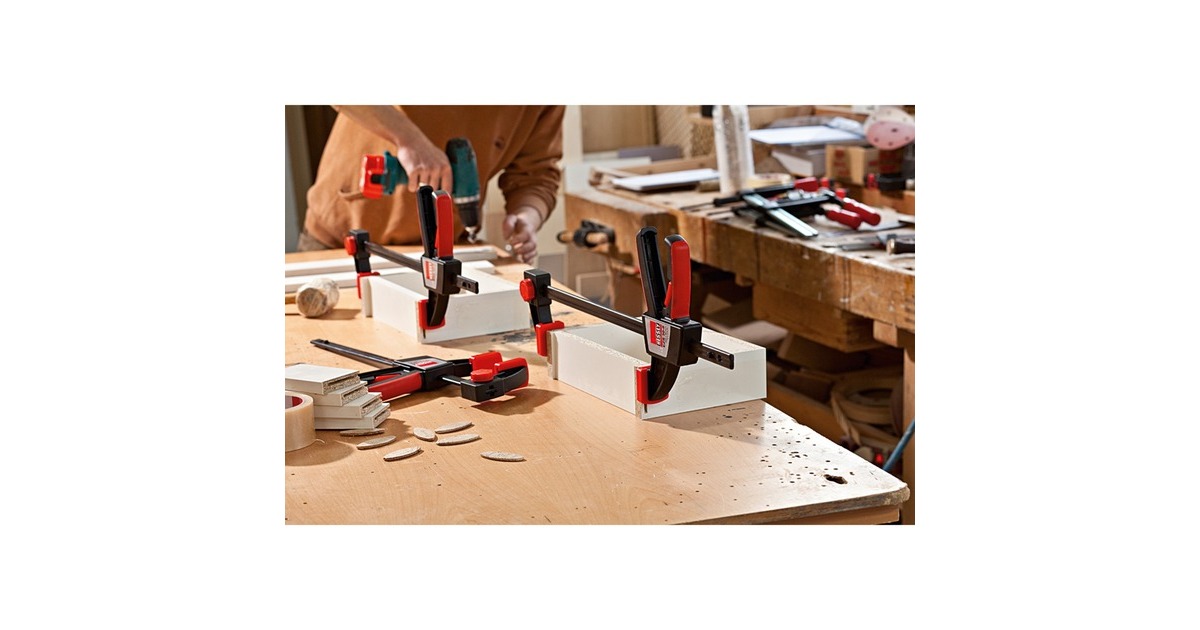 BESSEYEénhands lijmtang EZS30-8 lijmklem  (Zwart/rood)