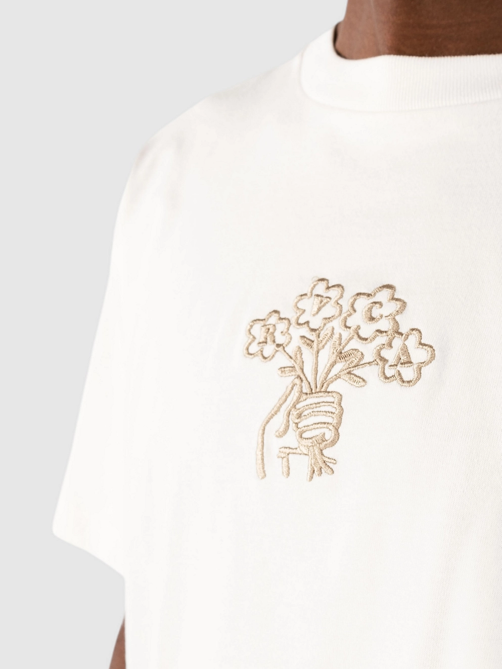 RVCA Thanks For Nothing T-Shirt salt