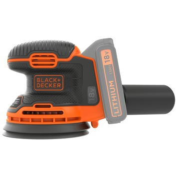 BLACK DECKER 18V excentrische accuschuurmachine BDCROS18-QW