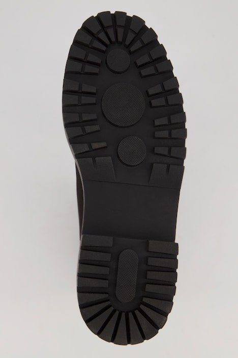 Stiefelette, Elastikeinsatz, Nubukleder, Weite H