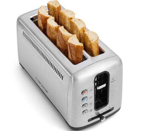 Grille pain GP540A inox 2 fentes extra longues - Riviera et bar