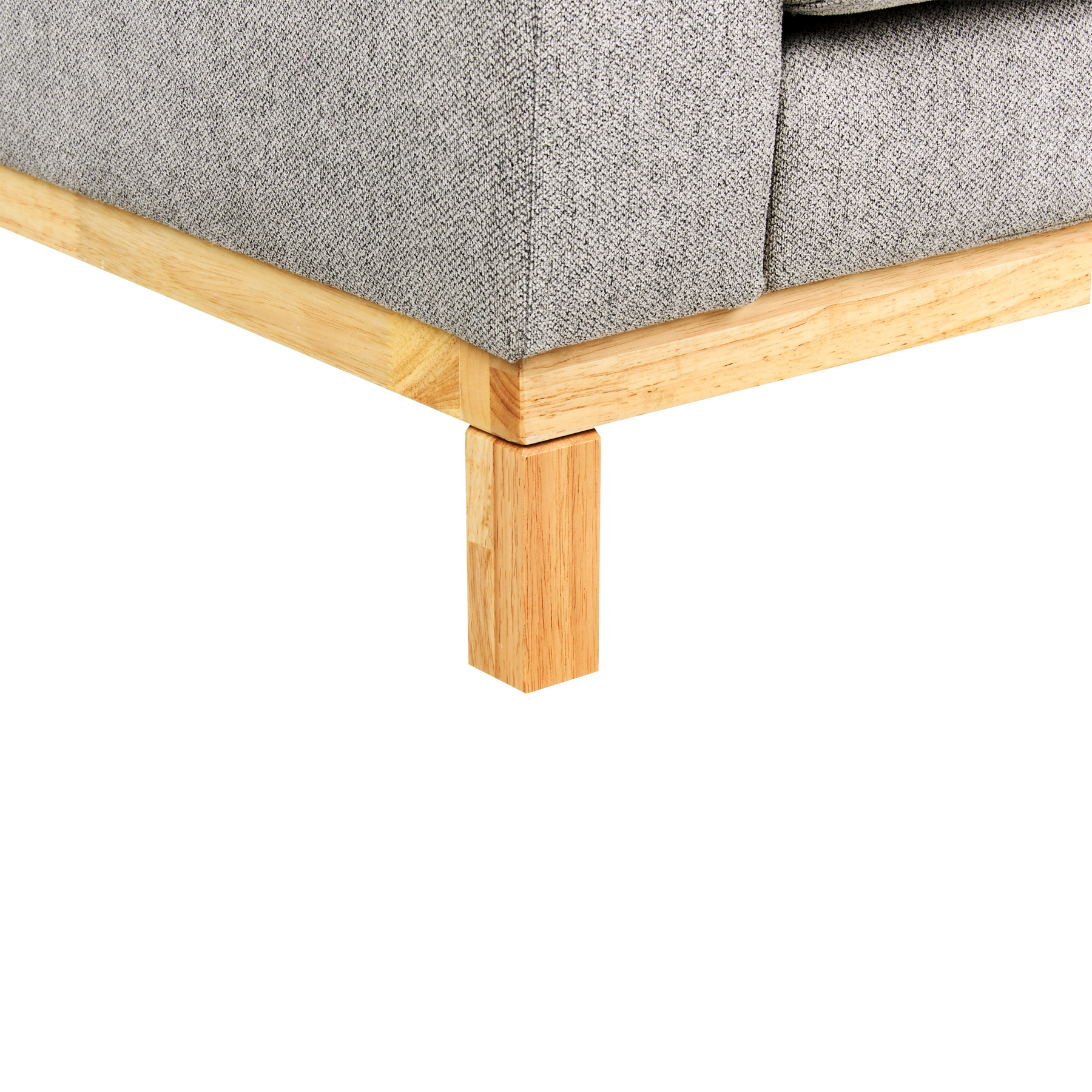 Beliani - SIGGARD - Tweezitsbank - Grijs - Polyester