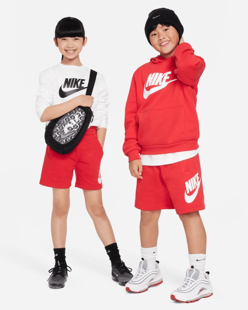 Short Nike Sportswear Club Fleece Rouge pour enfant