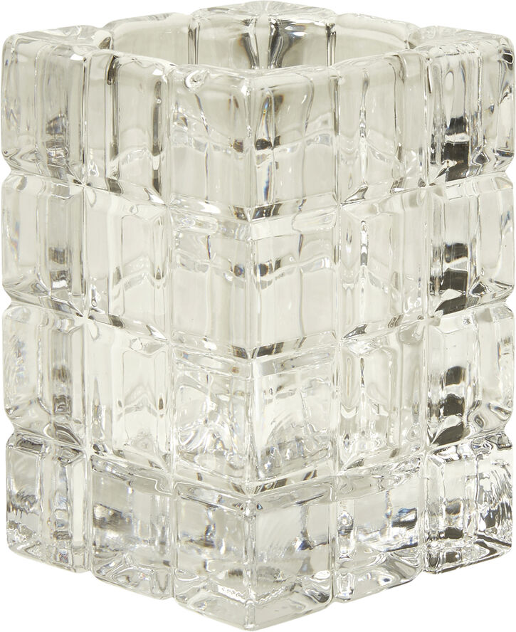 Speedtsberg Fyrfadsstage 8x8x12cm glas