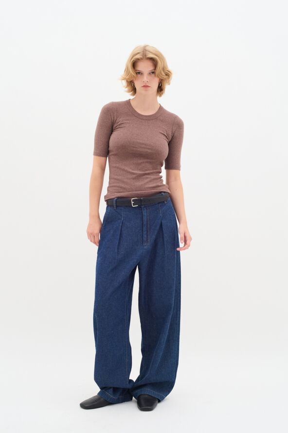 InWear DagnaIW Melange T-Shirt Brown puce melange
