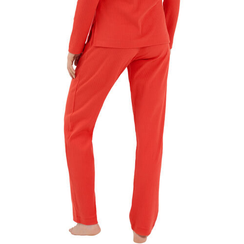 Lisca - Pantalones largos de pijama LuckyCheek Naranja