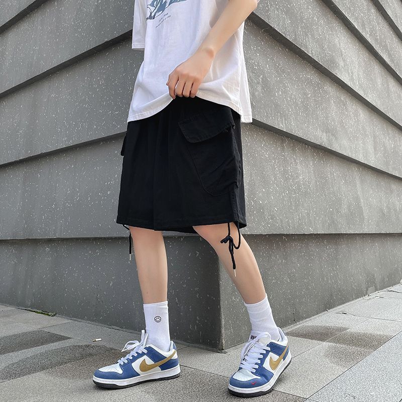 Ninine - Cargoshorts met wijde pijpen