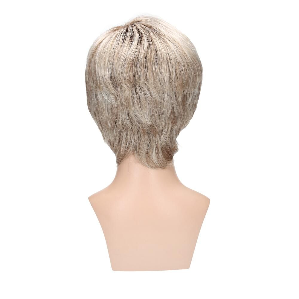 Perücke Charly von trendhair in Perlblond dunkler Ansatz