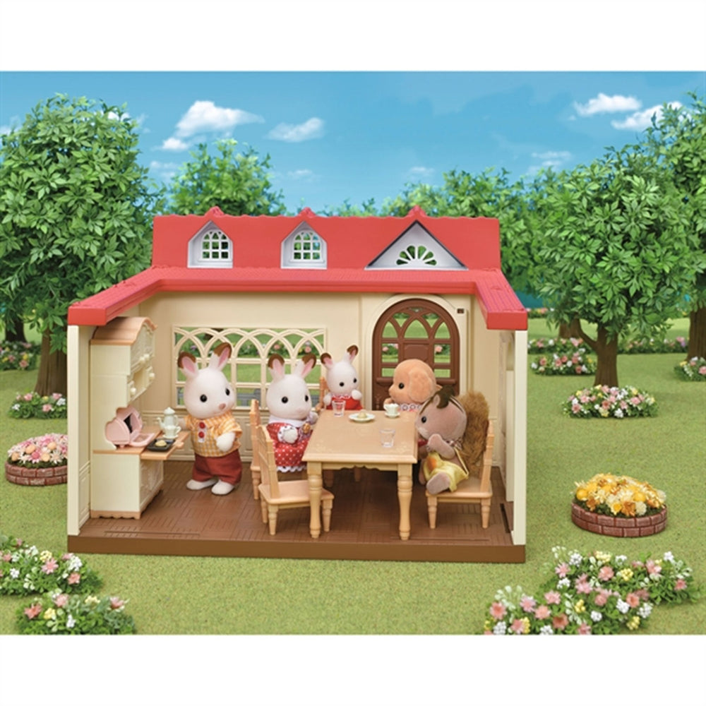 Hindbærhus - Sylvanian Families → Luksusbaby.dk
