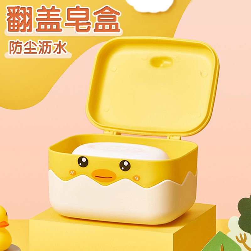 Honeyfluff - Eendenplastic zeepdoosje (diverse ontwerpen)