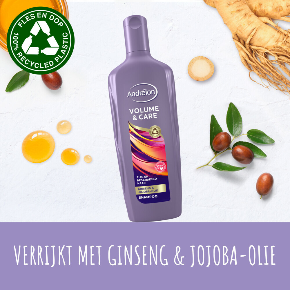 6x Andrelon Shampoo Volume & Care300 ml