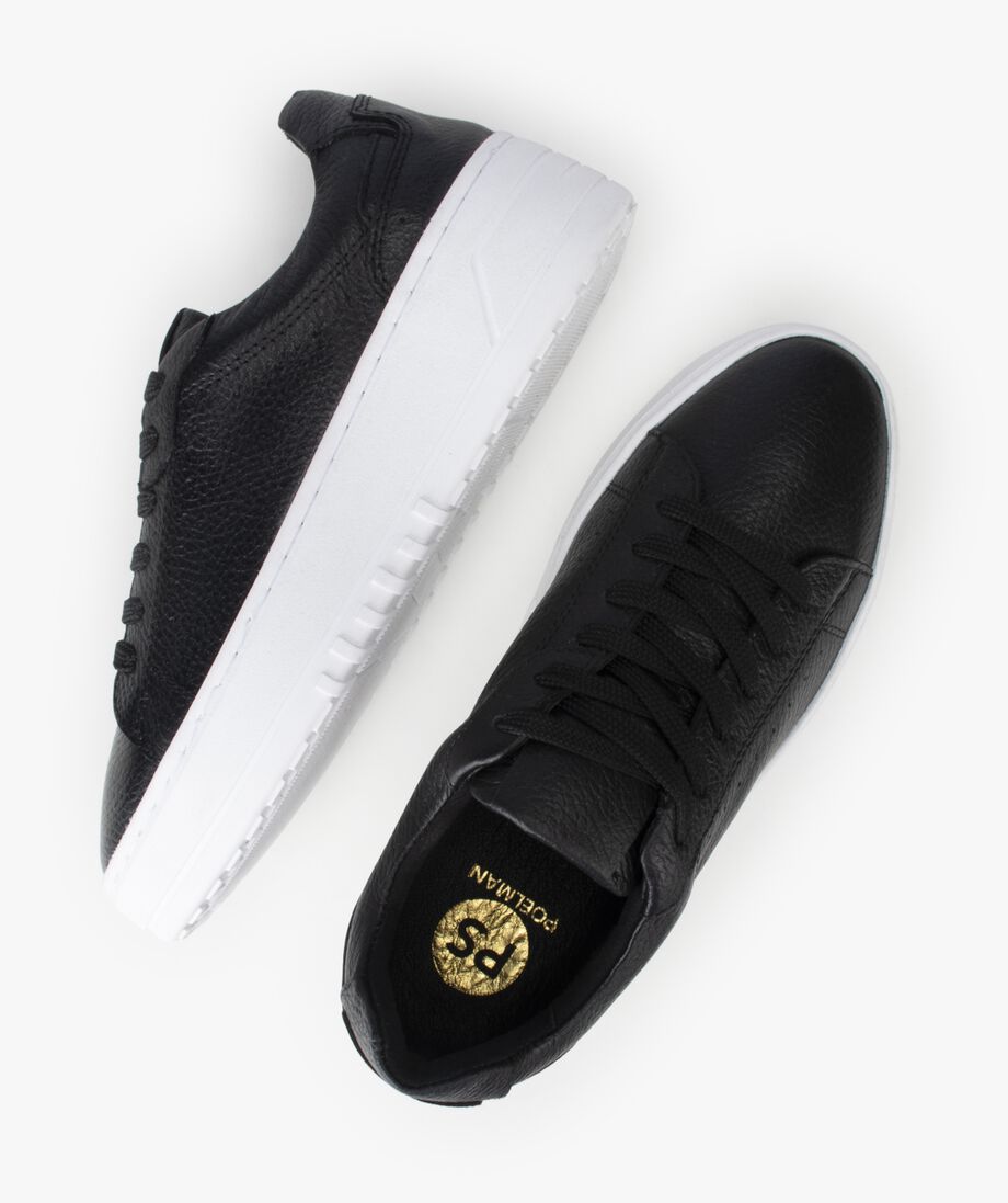 PS POELMAN zwarte ps poelman lage sneakers anemone