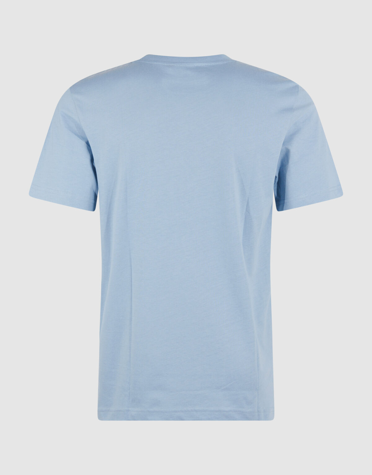 Striped Logo Artwork T-shirt Lichtblauw