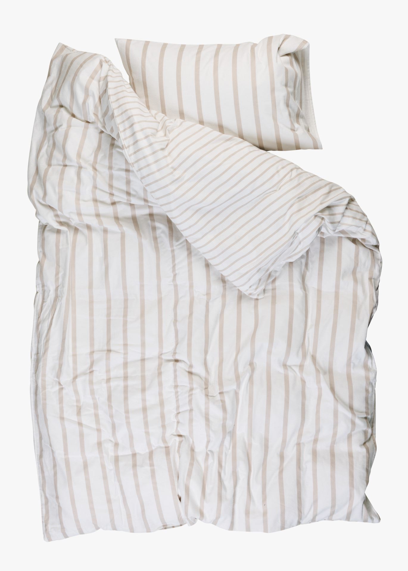 Flanell sengesett              gammelrosa - 140x200 cm