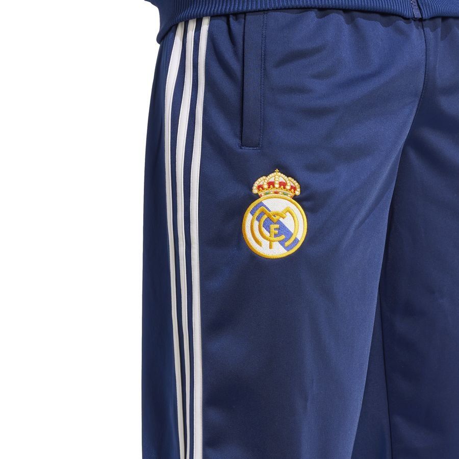 Real Madrid Bas de Survêtement 1999/00 - Bleu Marine ÉDITION LIMITÉE