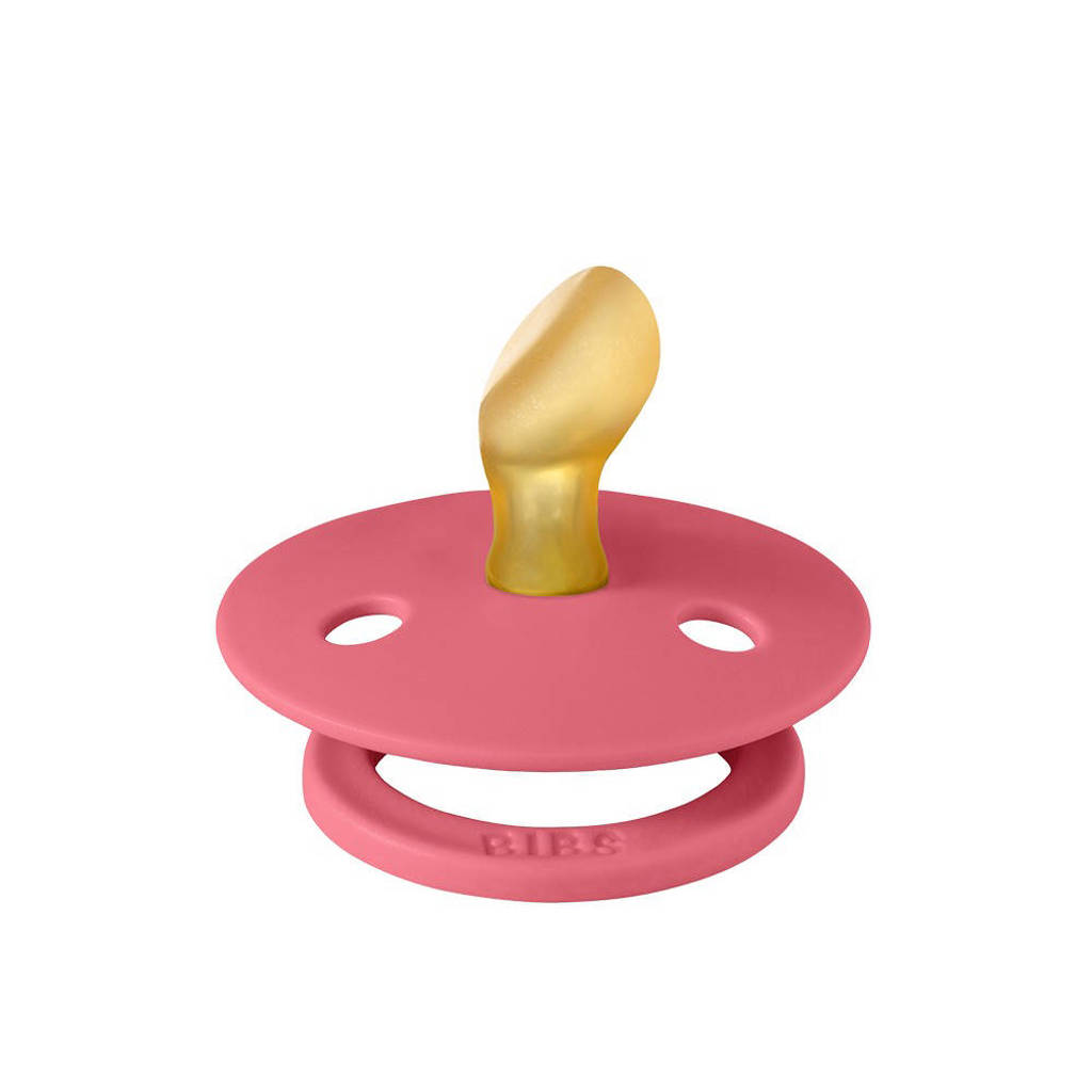 fopspeen - maat 1 - Dusty Pink / Coral (2 stuks)