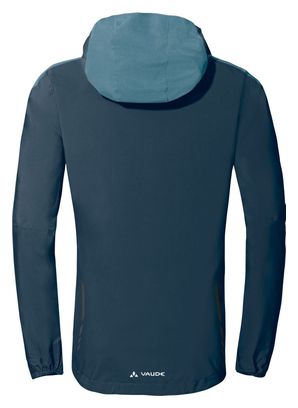 Veste de Pluie VTT Femme Vaude Moab II Bleu