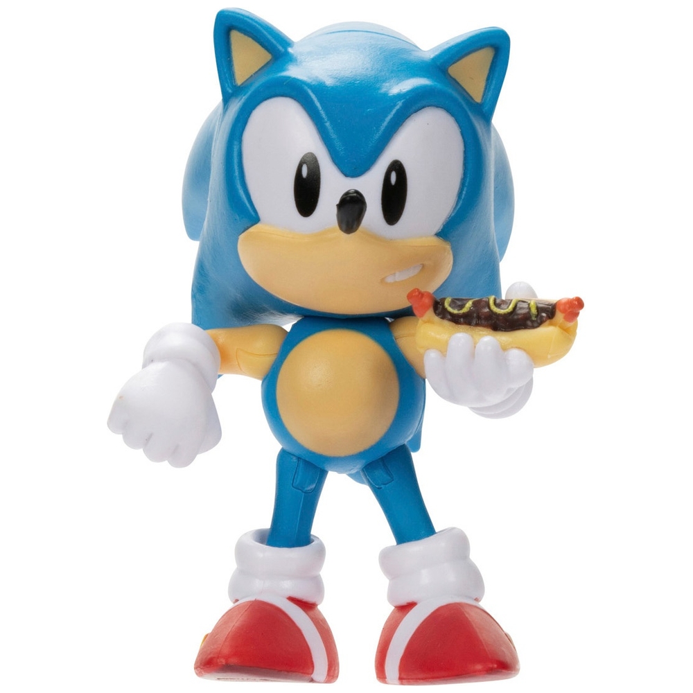 Sonic the Hedgehog 6 cm Classic Sonic mit Hotdog-Figur