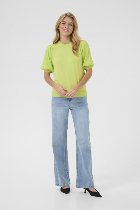 Kaffe groene dames t-shirt