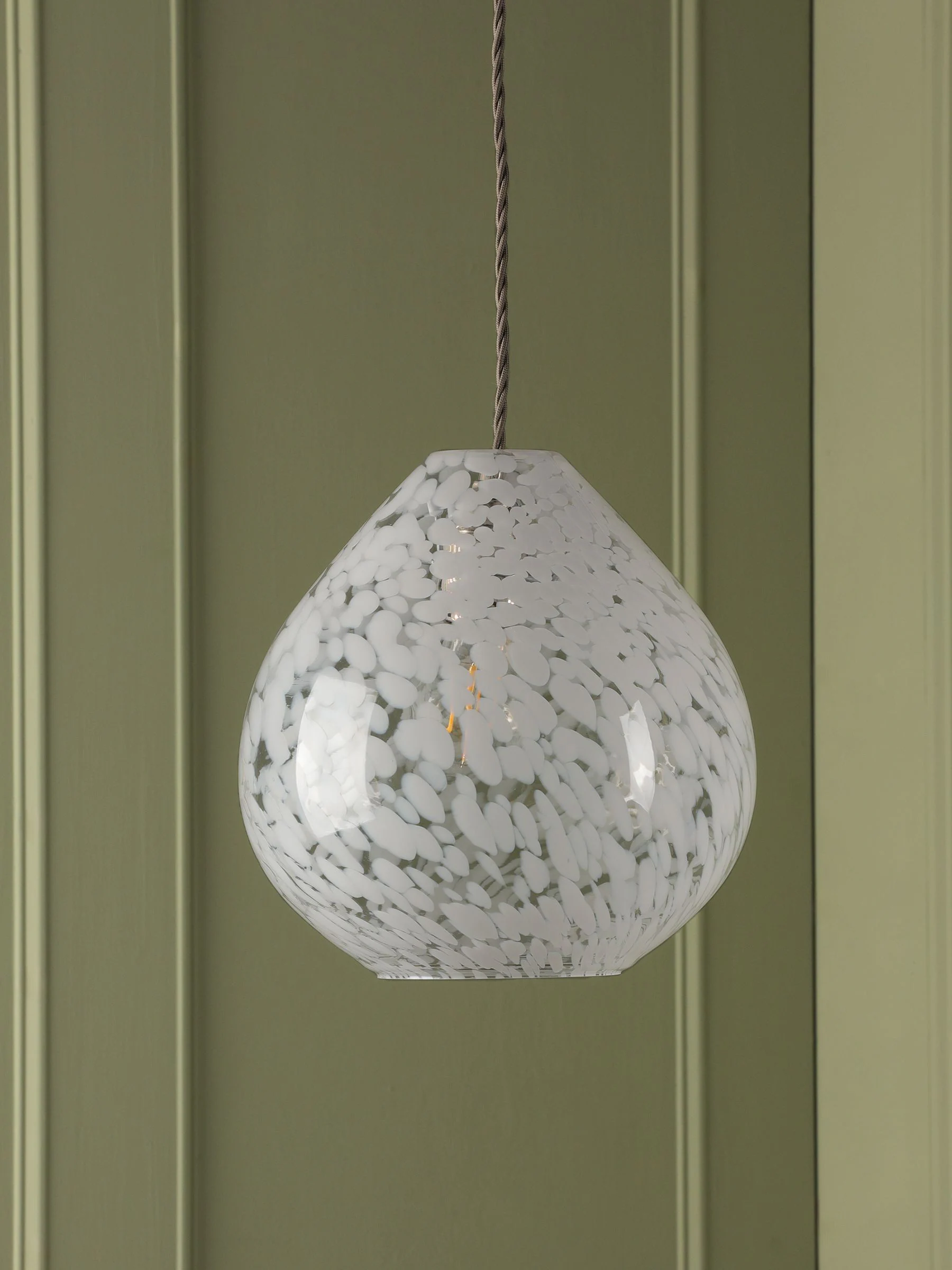 Laura Ashley - Confetti gemakkelijk te monteren glazen lampenkap