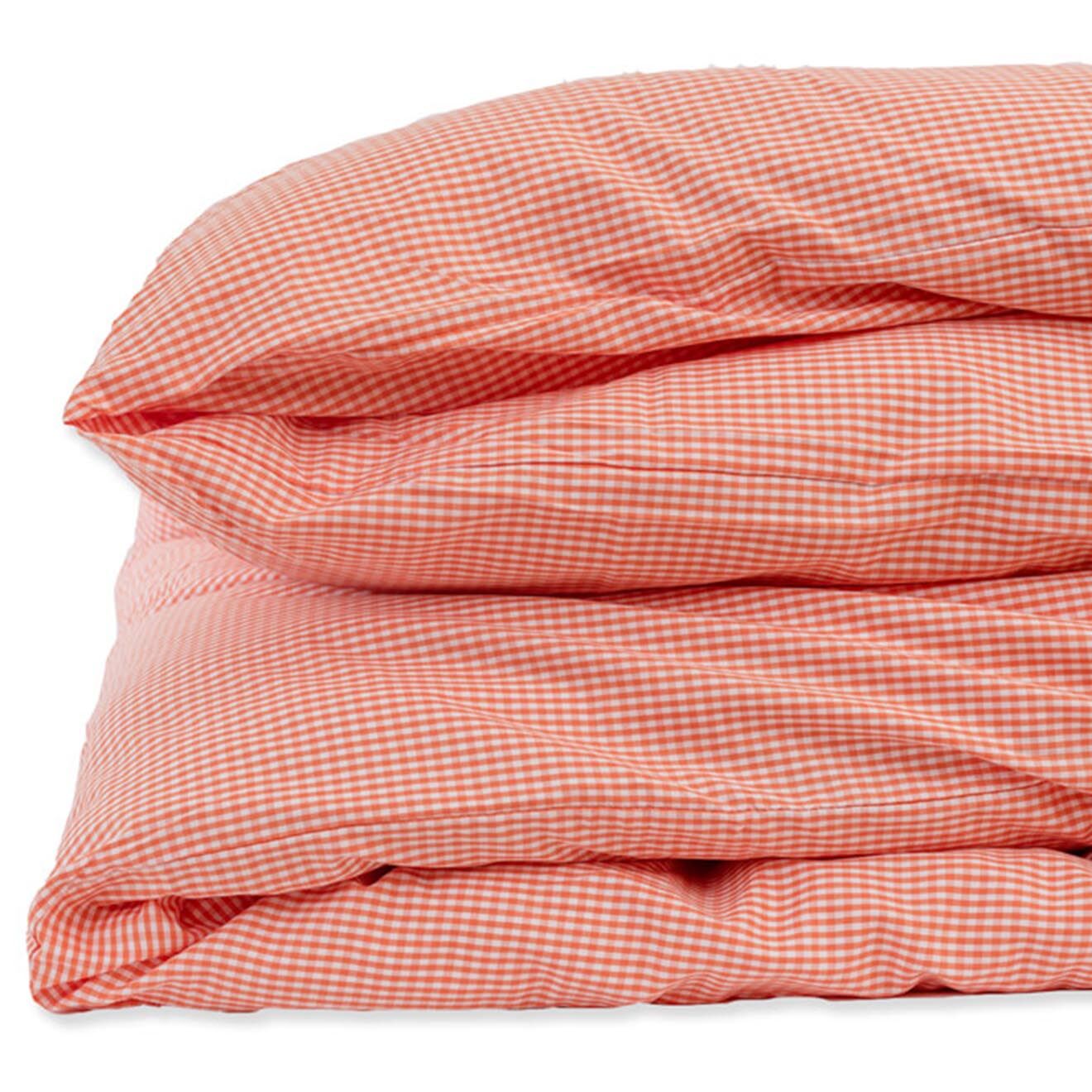 Papate Housse de Couette en Coton Bio vichy - 100x140 cm