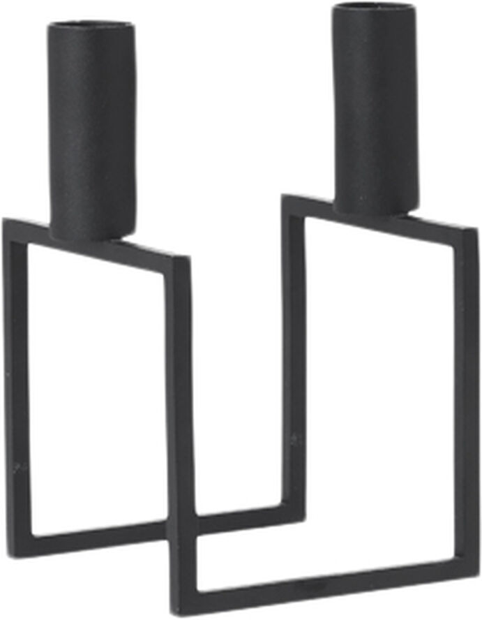 Audo Copenhagen Line, Candle Holder, Black Sort