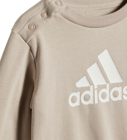 adidas Performance Sweats?t - I Bos Logo Jog - Beige/ Grøn
