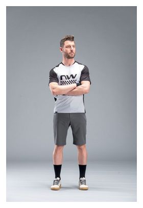 Maillot Manches Courtes Northwave Edge Gris/Noir