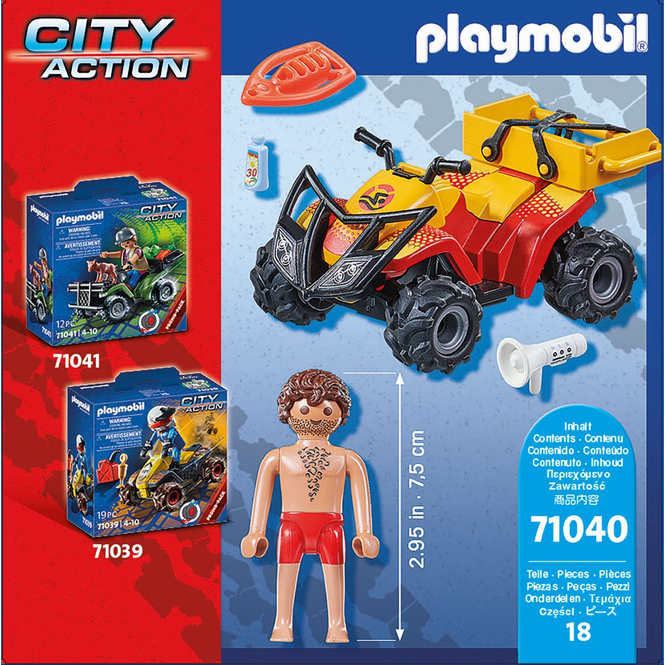 Playmobil® 71040 - Rettungsschwimmer-Quad - Playmobil® City Action