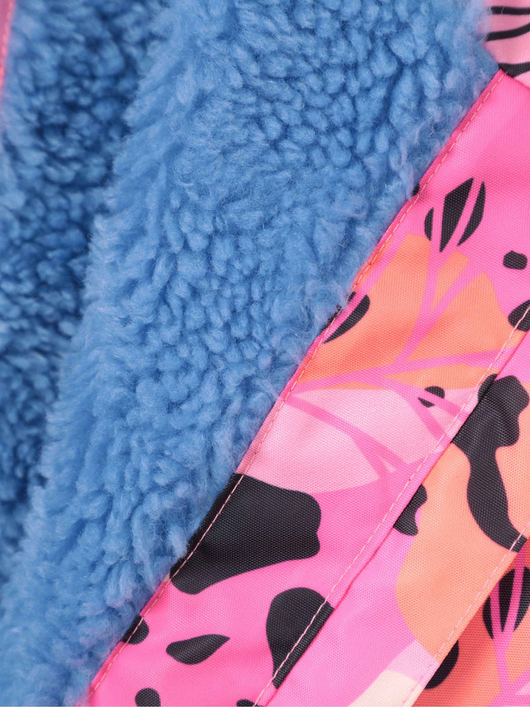 Mountain Warehouse Tidal bedrukte waterdichte omkleedjas voor kinderen