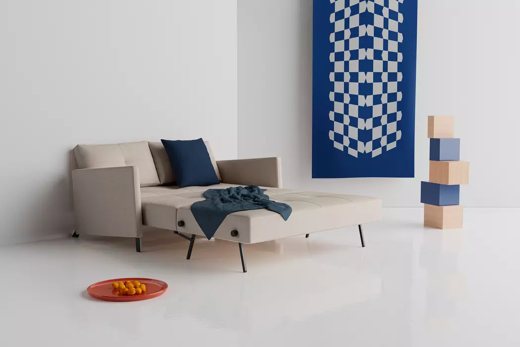 Schlafsofa Cubed mit Armlehnen