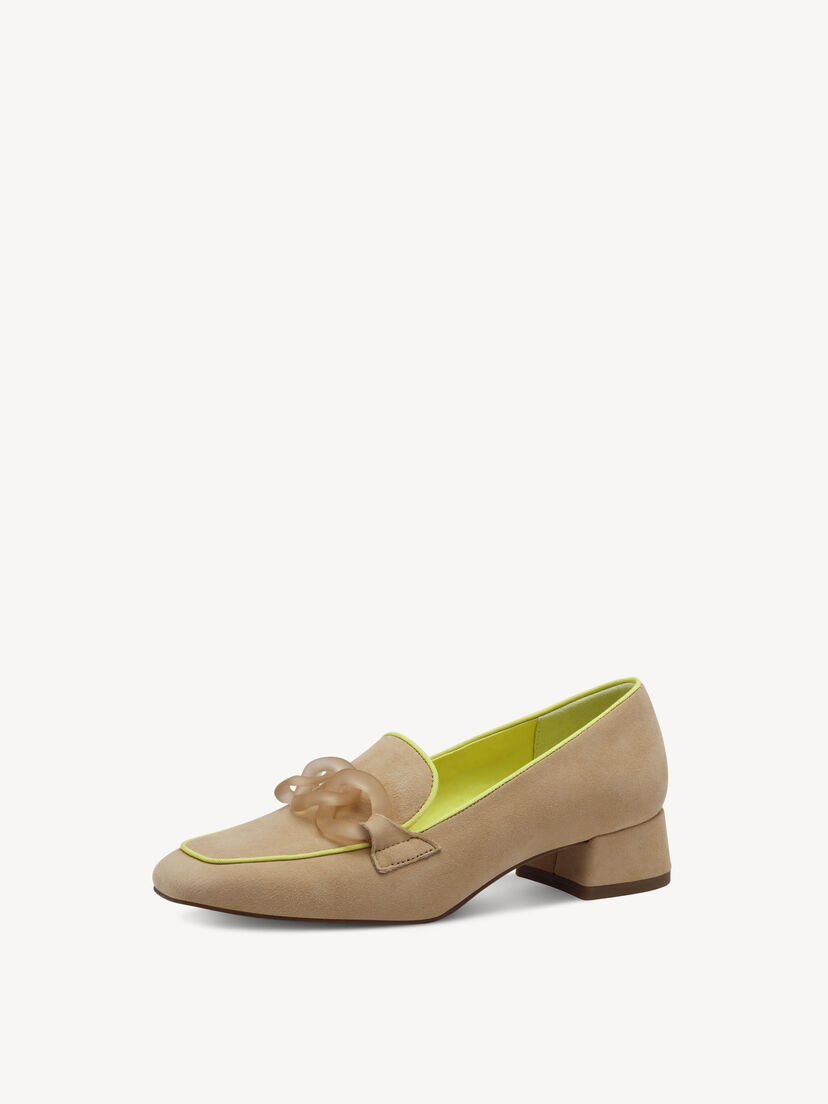 Leren Trotteur - beige