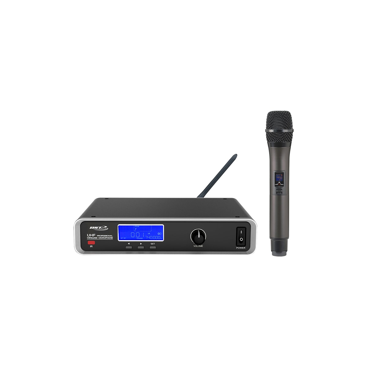 BST UHF Trådløs Mikrofonsystem