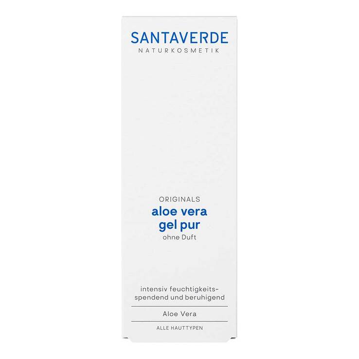 Aloe Vera Gel pur ohne Duft, 50 ml