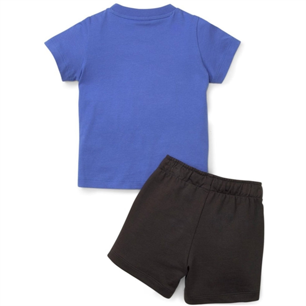 Minicats T-shirt & Shorts Sæt Royal Sapphire