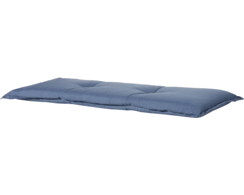 Basic bankkussen, blauw, 120x48x7 cm