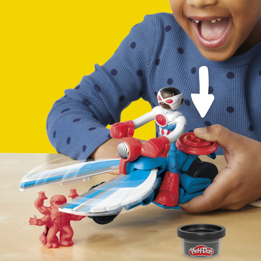 Køb Play-Doh Captain America Moto-Skærer