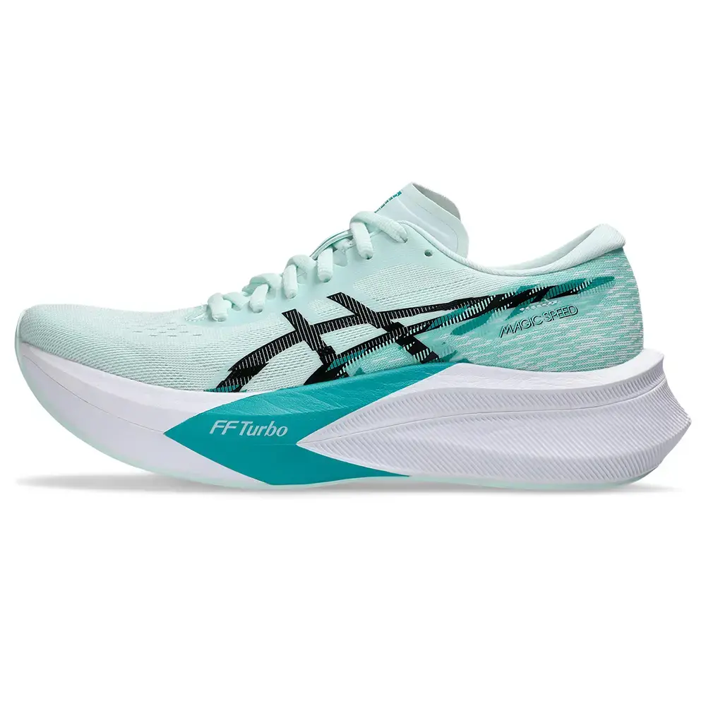 ASICS Magic Speed 4 Hardloopschoenen Groen/Zwart Dames