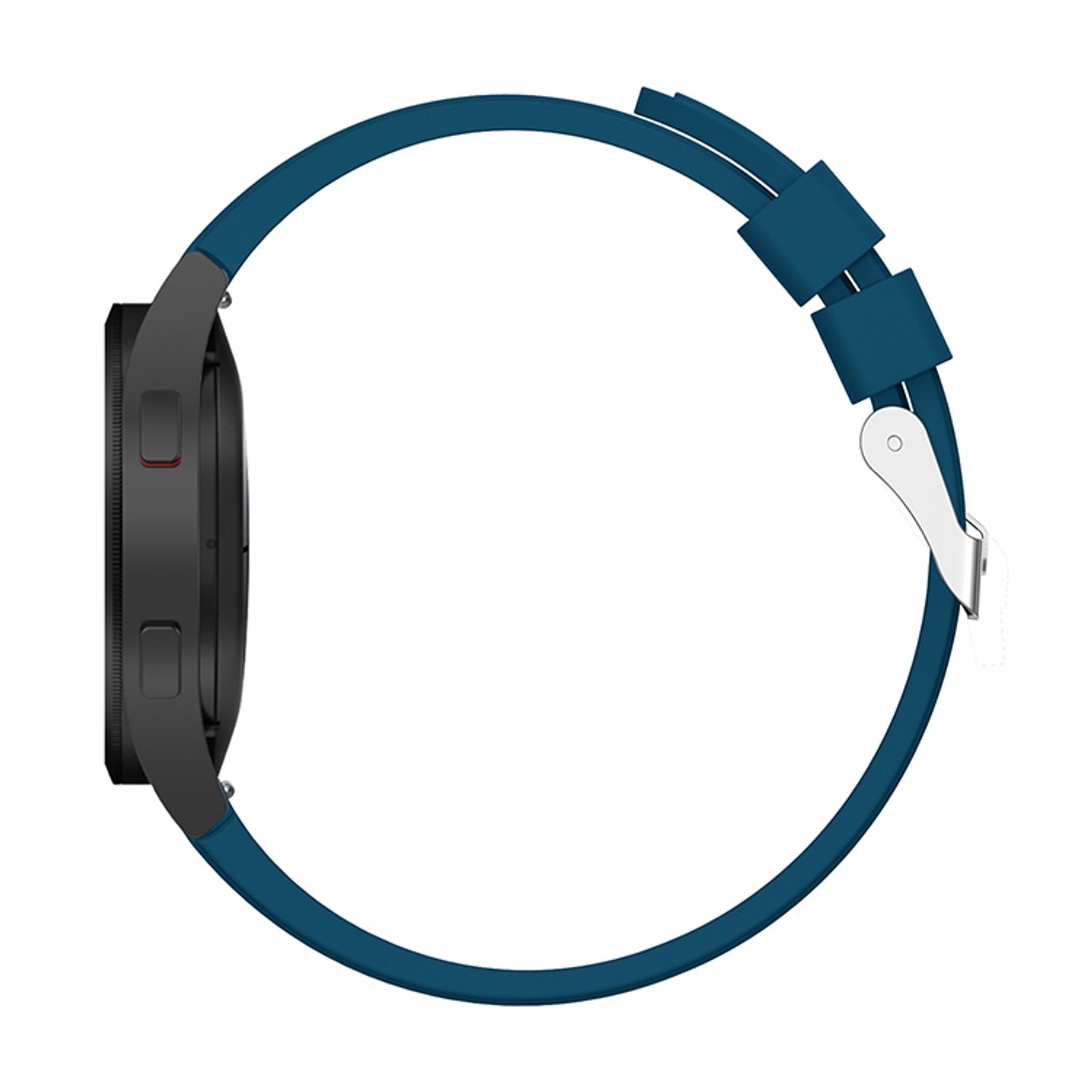 Sport Ersatz Armband für Samsung Galaxy Watch 4 44 mm Silikon Band Loop Uhr Neu