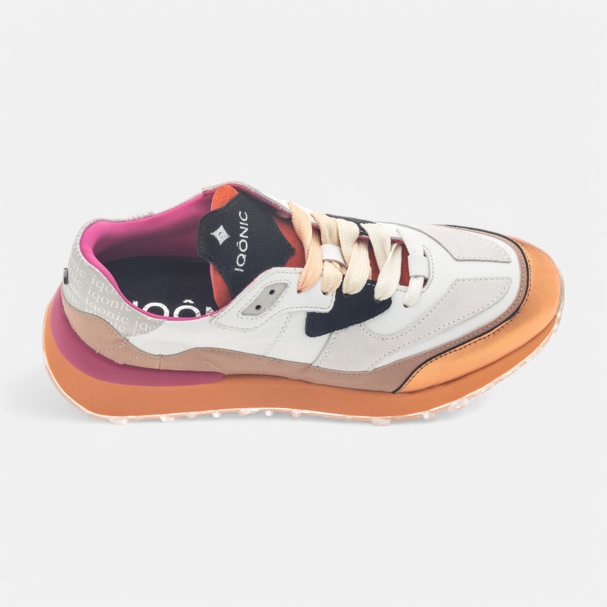 Baskets basses Femme orange