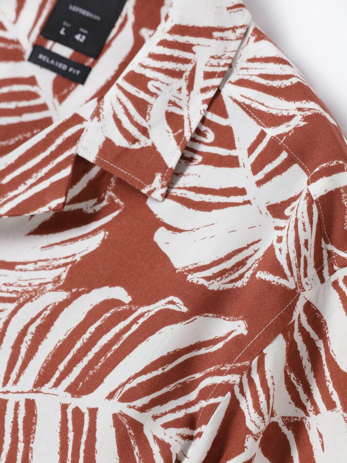 Camisa fluida para resort - Caldero