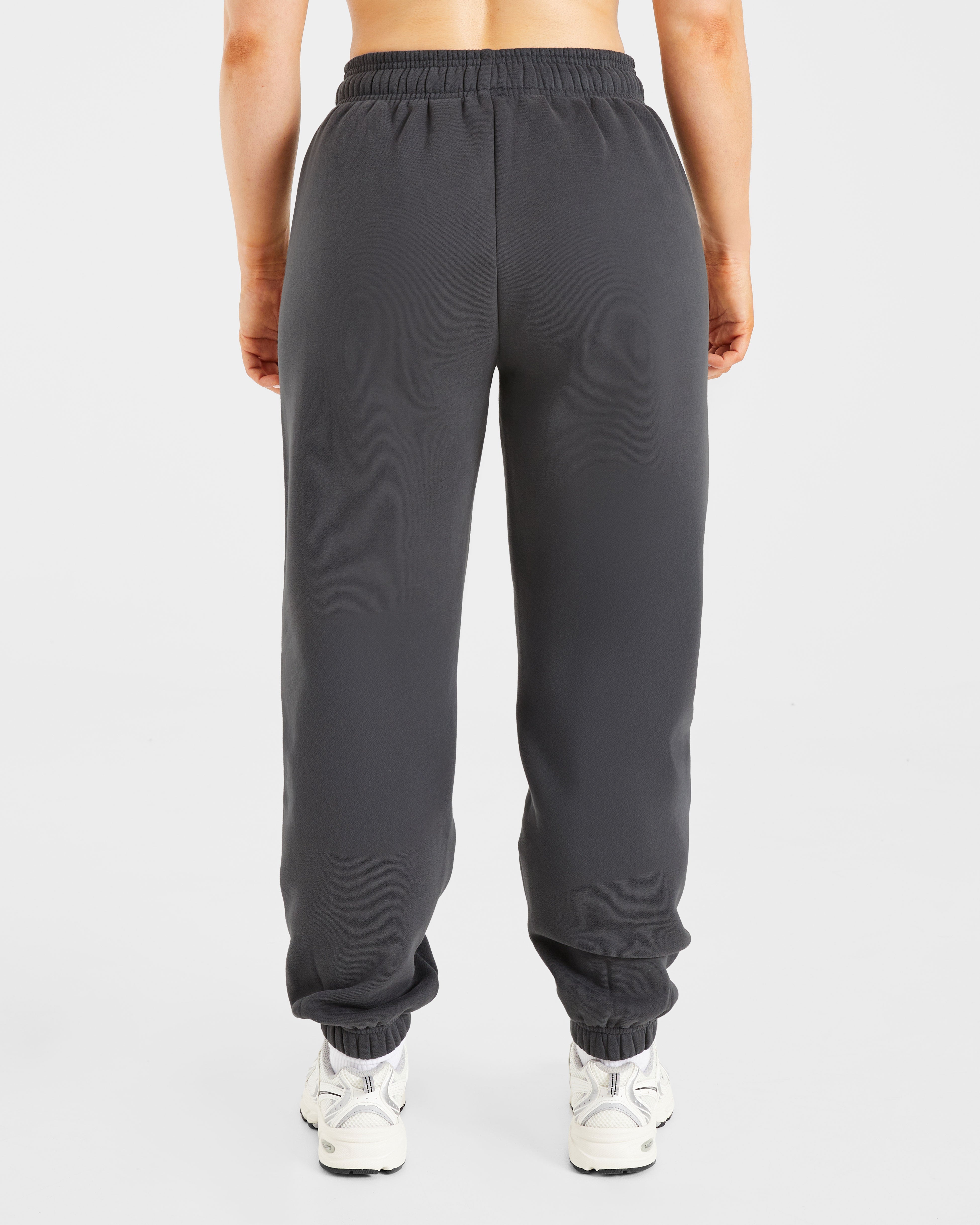 Retro Embroidered Oversized Joggers