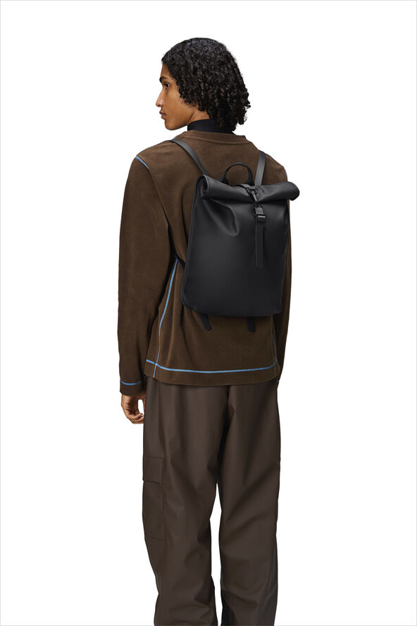 Rains Rolltop Rucksack Mini W3 Black