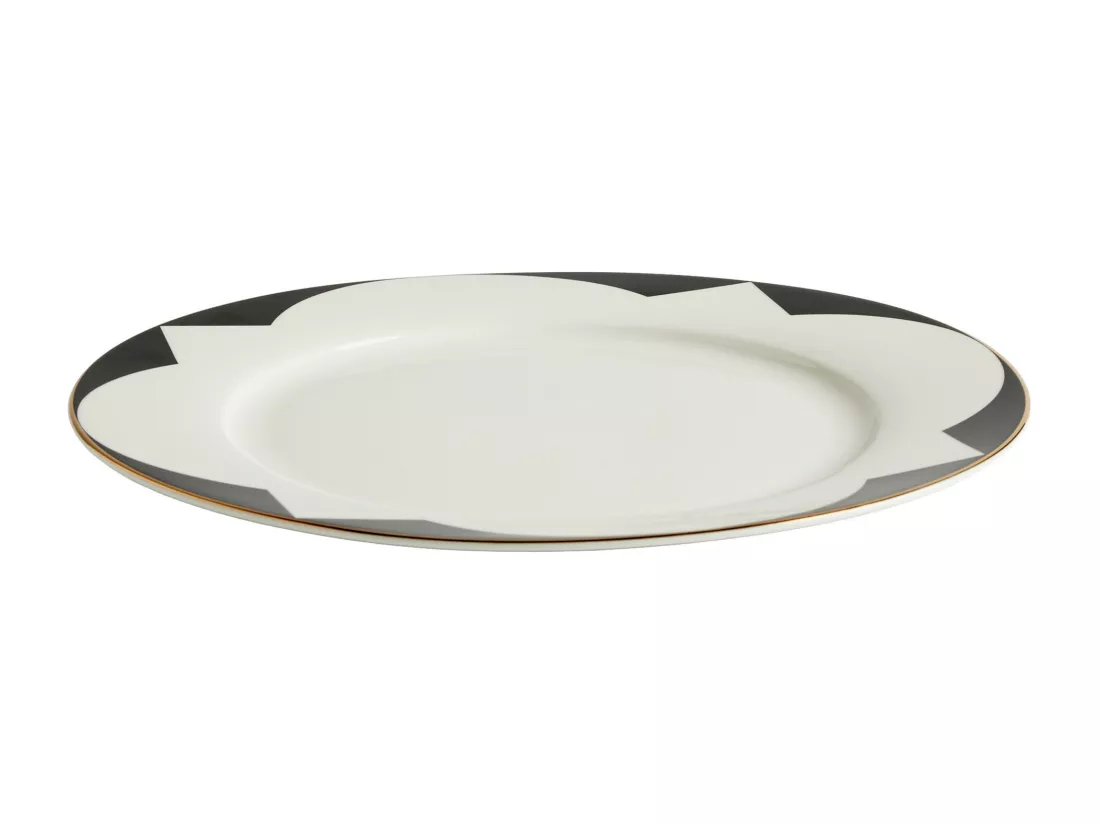 Assiette Plate Genesis 28 cm Moyen Multicolore