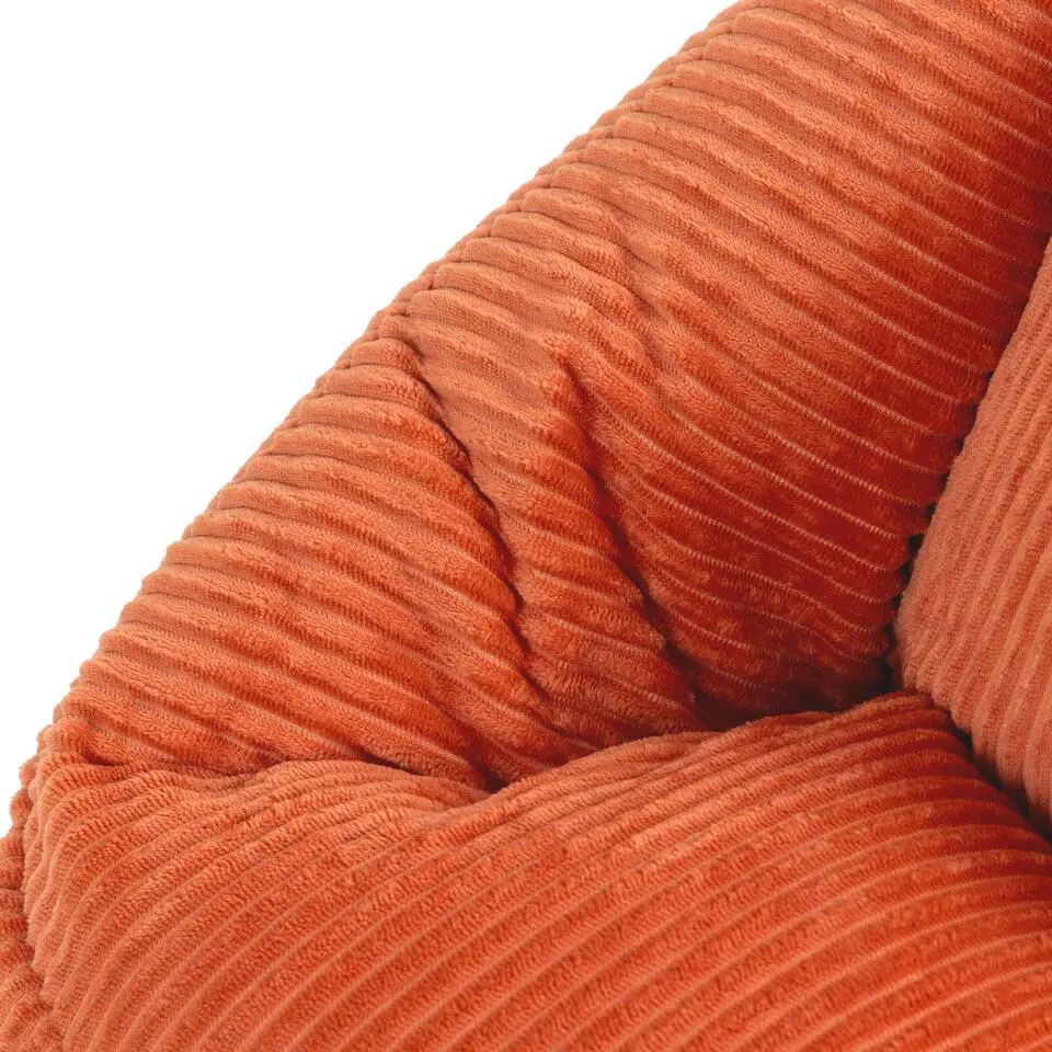 icon Kinderzitzakken Morgan - Corduroy Zitzak met Vulling - Oranje