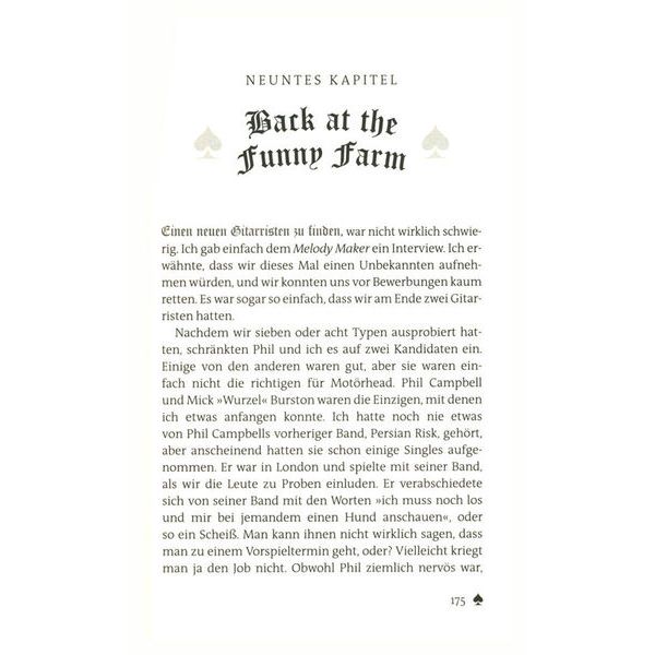 Heyne Verlag Lemmy White Line Fever