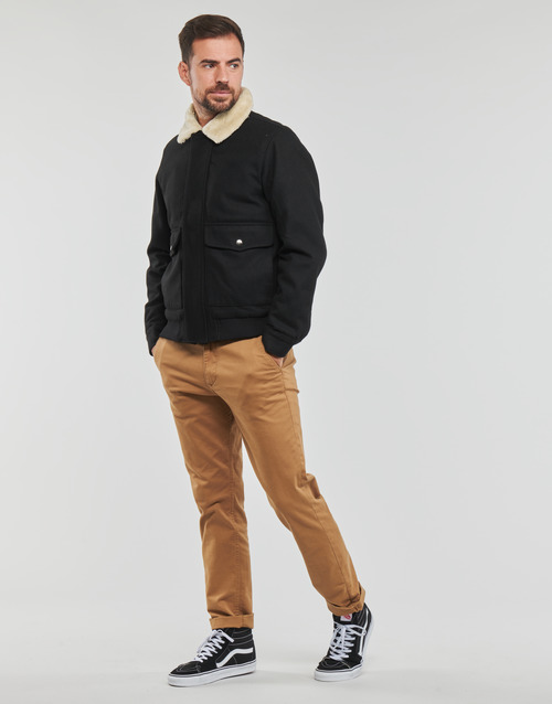 Jack & Jones - JJTOM WOOL BOMBER - Noir