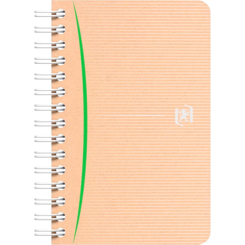 Carnet spirale recyclé Touareg Oxford 9 x 14 cm petits carreaux 180 pages