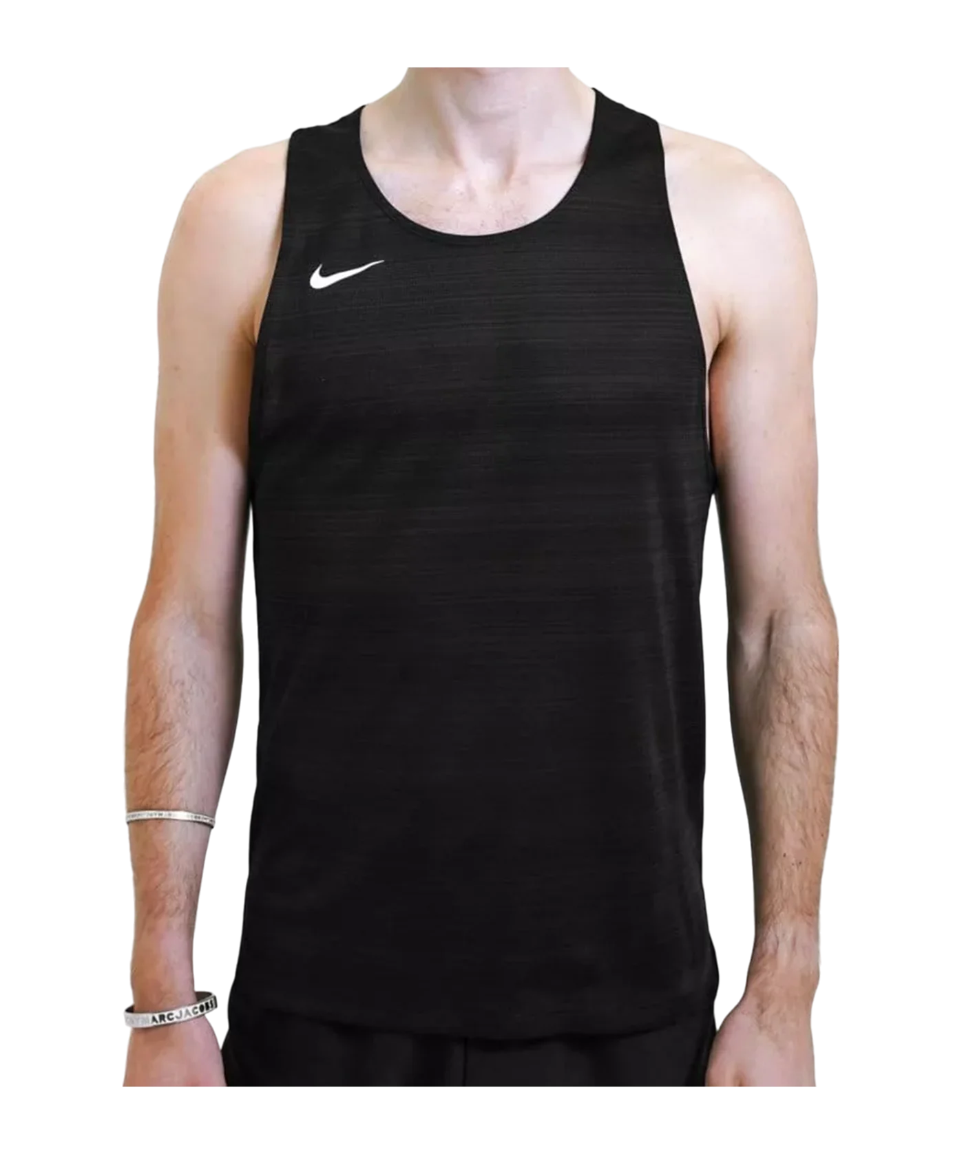Nike Dry Cool Miler Tank Top Running Schwarz F010